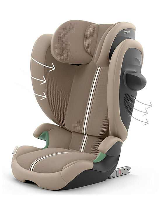 Кресло автомобильное CYBEX с пластмассовым каркасом Cybex Solution G2 Plus Almond Beige  , арт.  | Фото 5