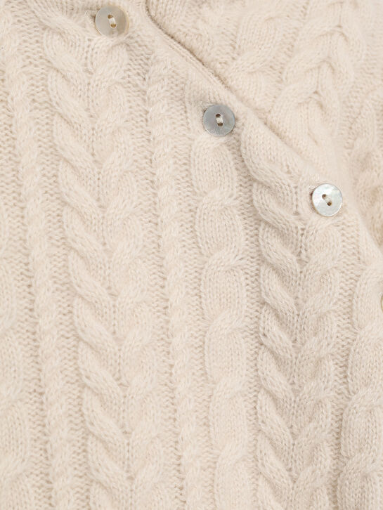 Комбинезон из кашемира, кремовый Oscar et Valentine , арт.  | Фото 3