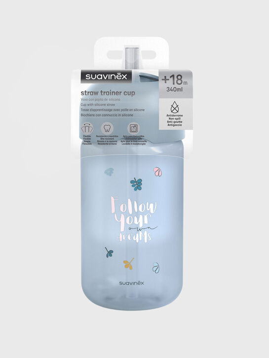 Поильник с трубочкой TRAW BOTTLE, 340 мл BEARS BL 18+ Suavinex , арт.  | Фото 3