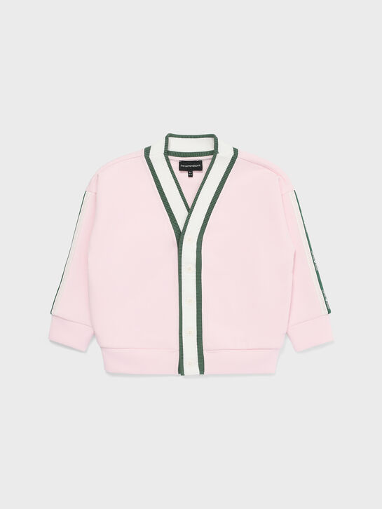 Кардиган с бело-зеленым кантом Emporio Armani , арт.  | Фото 1