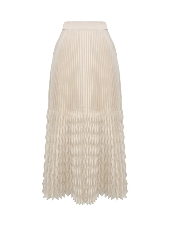 Юбка гофре, бежевая Shatu , арт.  | Фото 1