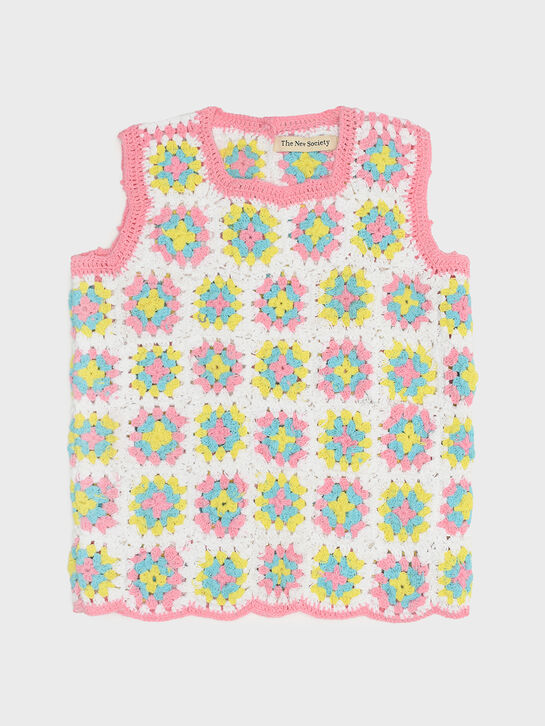 Жилет ажурной вязки The New Society , арт.  | Фото 1