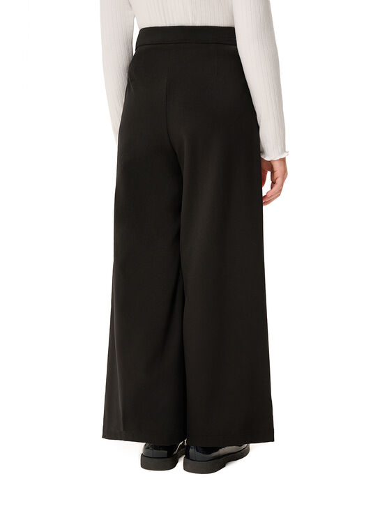 Брюки-палаццо, черные TWINSET , арт.  | Фото 5