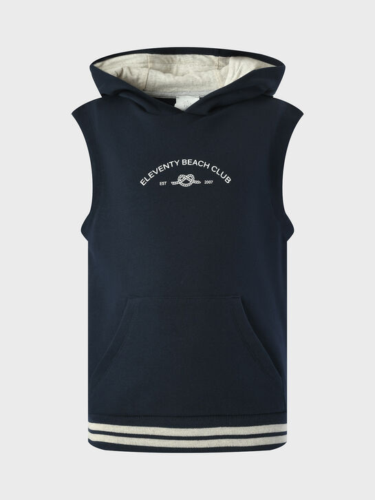 Толстовка-худи без рукавов Eleventy , арт.  | Фото 1