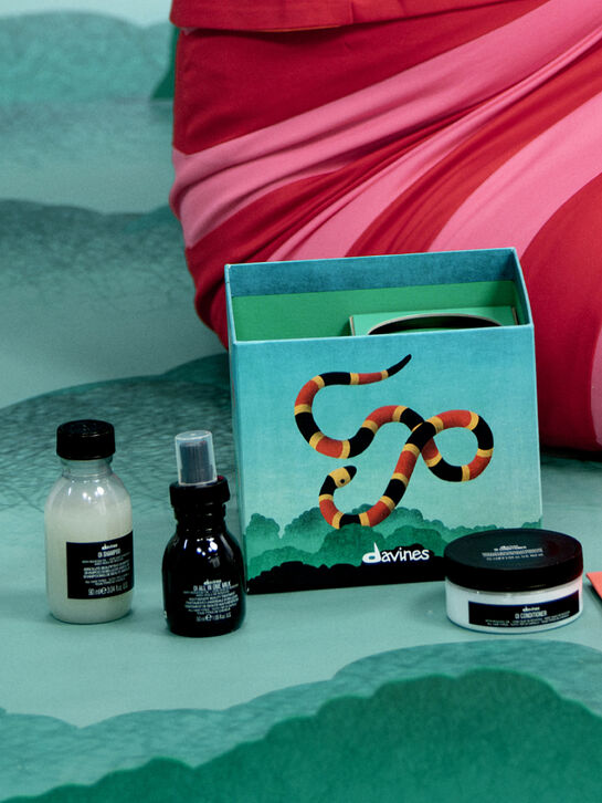 Набор OI Mini для абсолютной красоты волос &quot;Elegant Tropic Forest&quot; Davines , арт.  | Фото 3