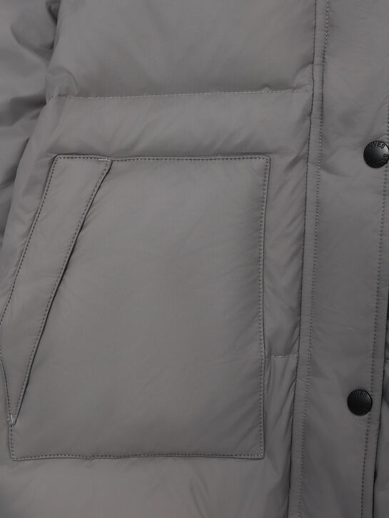 Куртка с отделкой из меха лисы Yves Salomon , арт.  | Фото 4