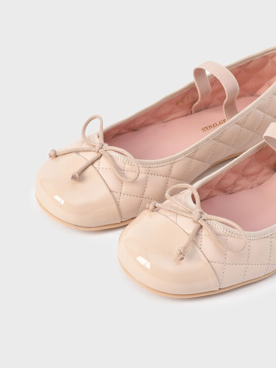 Туфли стеганые, кремовые Pretty Ballerinas , арт.  | Фото 6