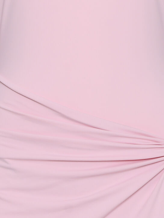 Платье розового цвета с драпировкой Roses & Lace , арт.  | Фото 7