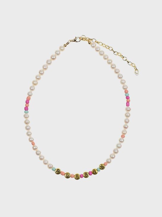 Колье из латуни с жемчугом и бисером I Love Cameo , арт.  | Фото 1