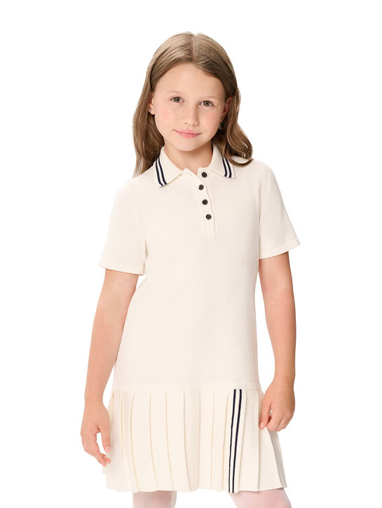 Платье-поло, белое KengLabel , арт.  | Фото 3