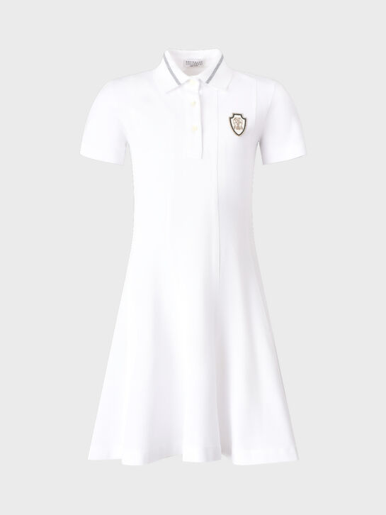 Платье в теннисном стиле с гербом-лого Brunello Cucinelli , арт.  | Фото 1