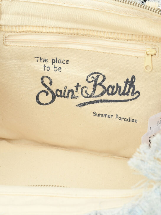 Сумка с бахромой и логотипом Saint Barth , арт.  | Фото 5