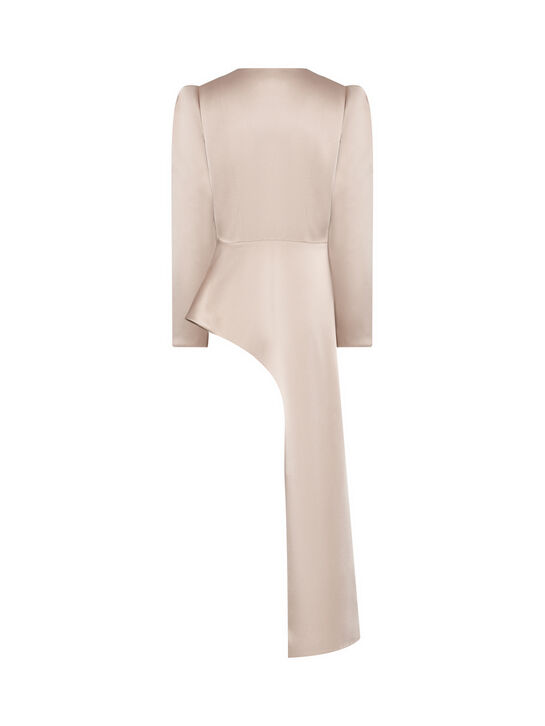 Блузка с асимметричной баской Shatu , арт.  | Фото 7