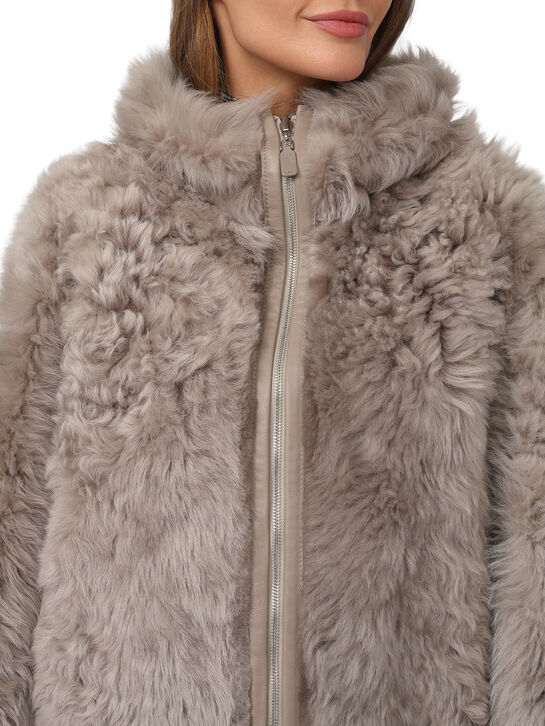 Куртка двусторонняя из овчины Ploomle , арт.  | Фото 9