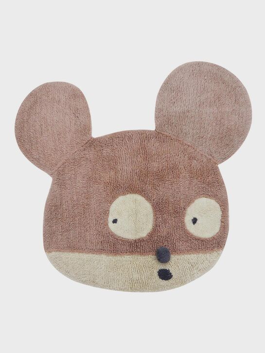 Шерстяной стираемый ковер Miss Mighty Mouse 100х120 см Lorena Canals , арт.  | Фото 1