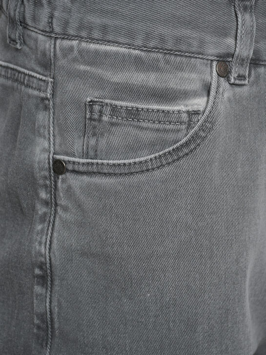 Джинсы с поясом на кулиске, серые Panicale , арт.  | Фото 7