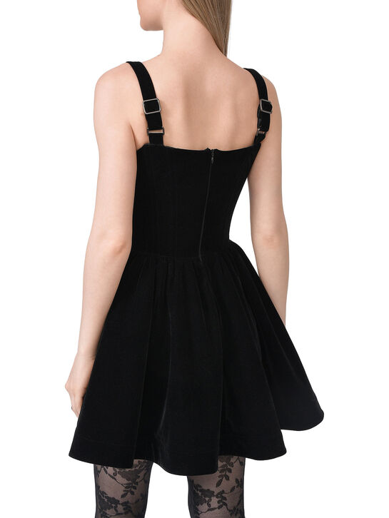 Платье бархатное кортсетное ALINE , арт.  | Фото 4