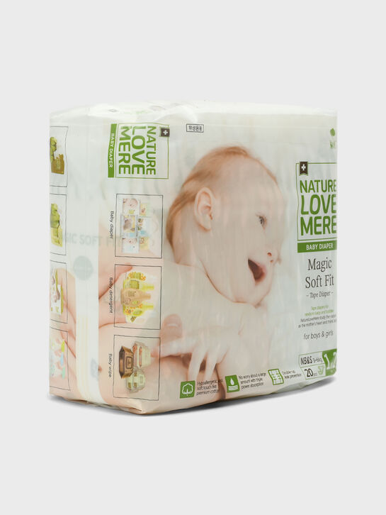 Подгузники супер мягкие MAGIC Soft, NB-S, 3-6 кг, 20 шт NATURE LOVE MERE , арт.  | Фото 2