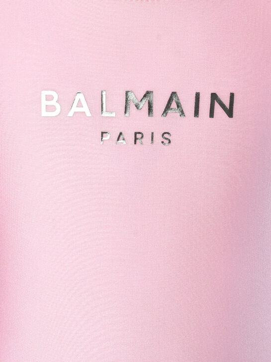 Розовый купальник с рюшами Balmain , арт.  | Фото 3