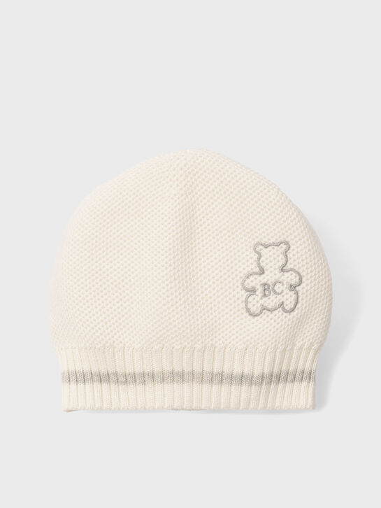 Шапка вязаная с мишкой Brunello Cucinelli , арт.  | Фото 1