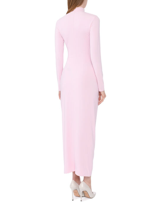 Платье розового цвета с драпировкой Roses & Lace , арт.  | Фото 3