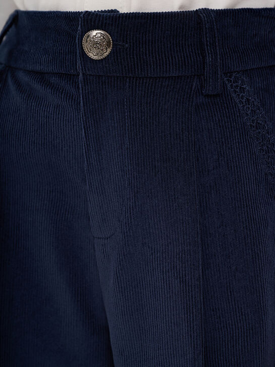 Шорты вельветовые с вышивкой Eirene , арт.  | Фото 4