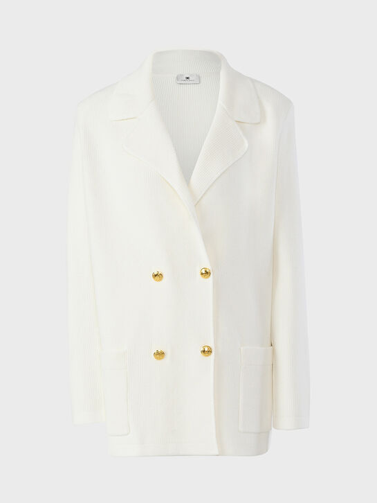 Трикотажный жакет с накладными карманами Elisabetta Franchi , арт.  | Фото 1