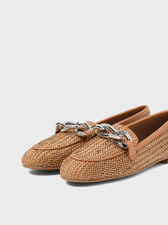 Лоферы плетеные Casadei , арт.  | Фото 6