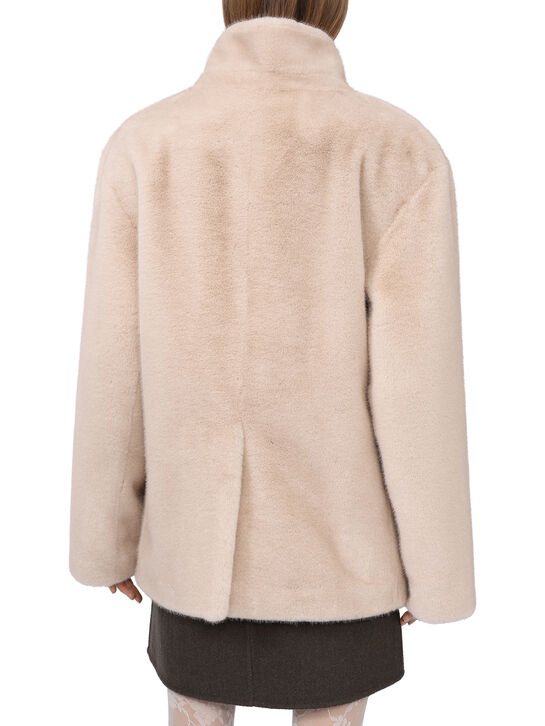 Пальто из эко-меха Flashin , арт.  | Фото 5