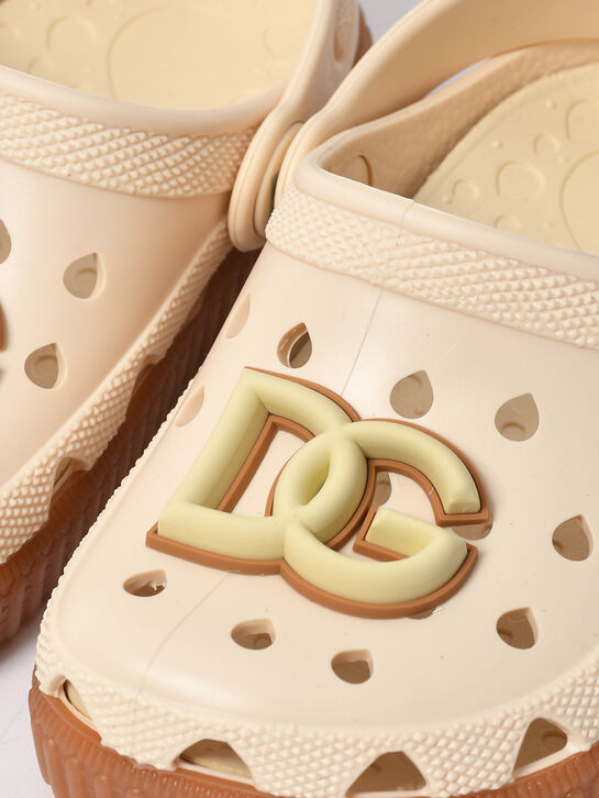 Сланцы с лого, бежевые Dolce&Gabbana , арт.  | Фото 7