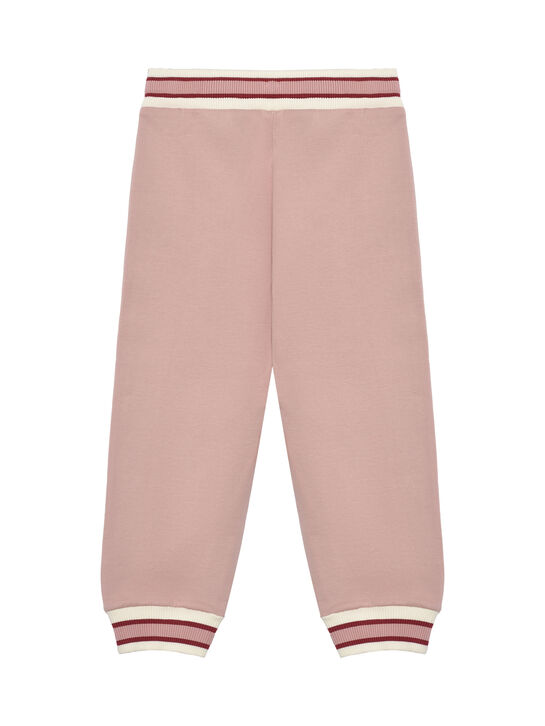 Спортивные брюки с отделкой в полоску, розовые Dolce&Gabbana , арт.  | Фото 2