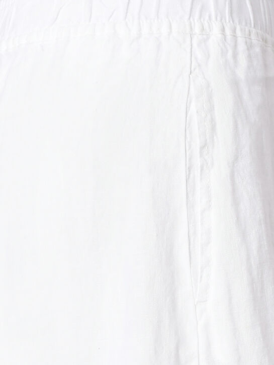 Брюки на резинке с логотипом, белые ASPESI , арт.  | Фото 4