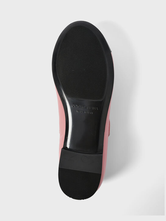 Туфли с бантиком и лого, розовые Dolce&Gabbana , арт.  | Фото 5