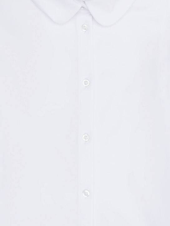 Белая рубашка из трикотажа KengLabel , арт.  | Фото 3