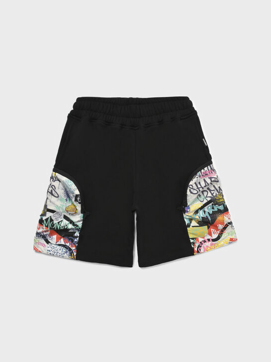 Бермуды с разноцветными карманами SprayGround , арт.  | Фото 1