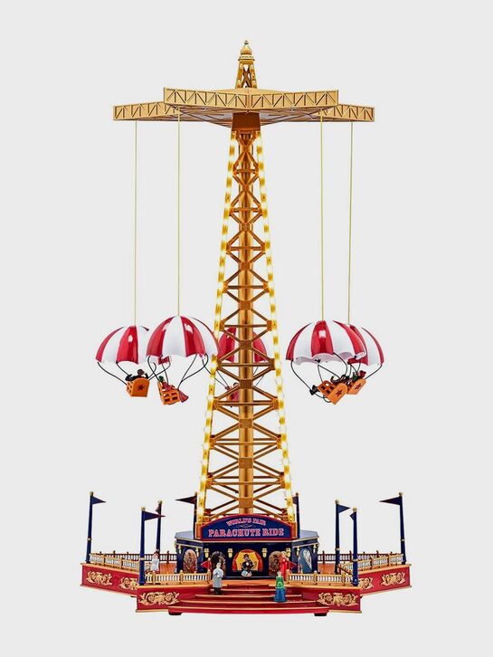 Новогодний сувенир &quot;Цепочная Карусель с парашютами&quot; Musicboxworld , арт.  | Фото 2