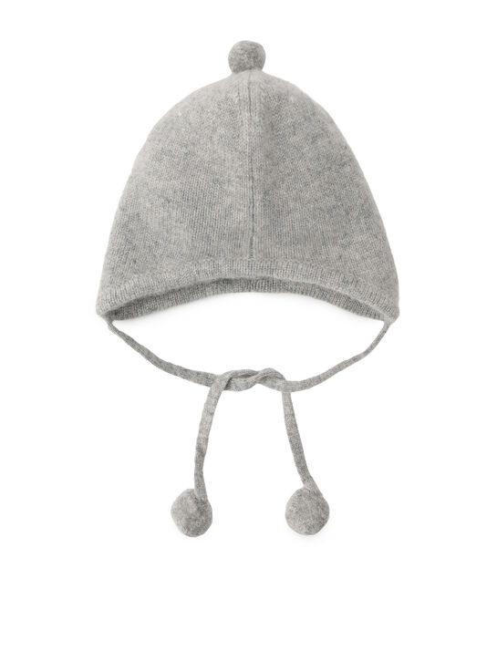 Шапка кашемировая, серая Oscar et Valentine , арт.  | Фото 1