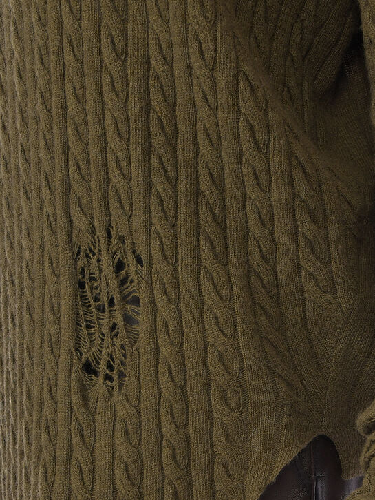 Джемпер цвета хаки Blumarine , арт.  | Фото 6