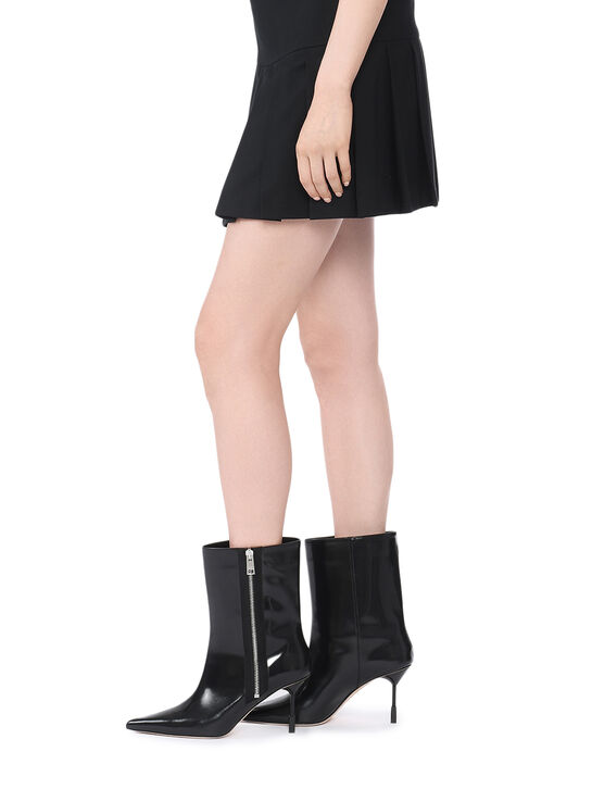 Ботильоны на шпильке с острым носом, черные MSGM , арт.  | Фото 3