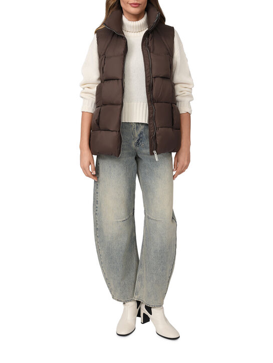 Жилет over size, шоколадный Freedomday , арт.  | Фото 2