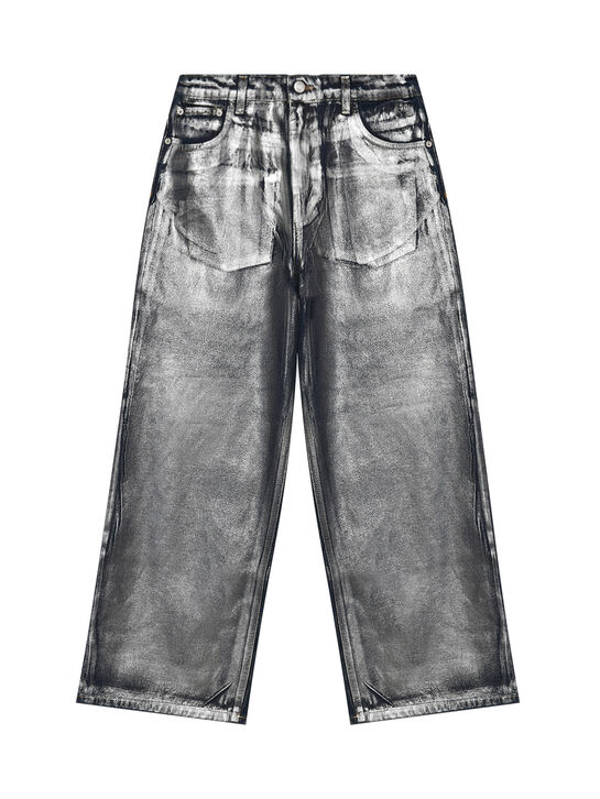 Джинсы серебристого цвета MSGM , арт.  | Фото 1