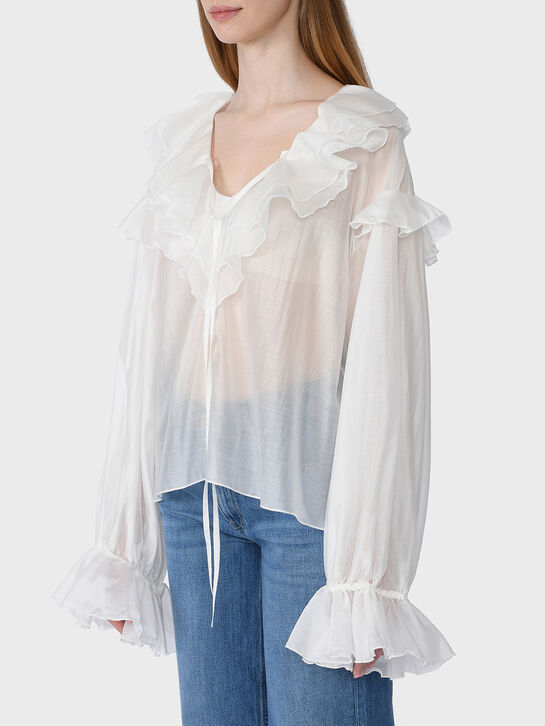Блузка с рюшами и воланами Flashin , арт.  | Фото 3