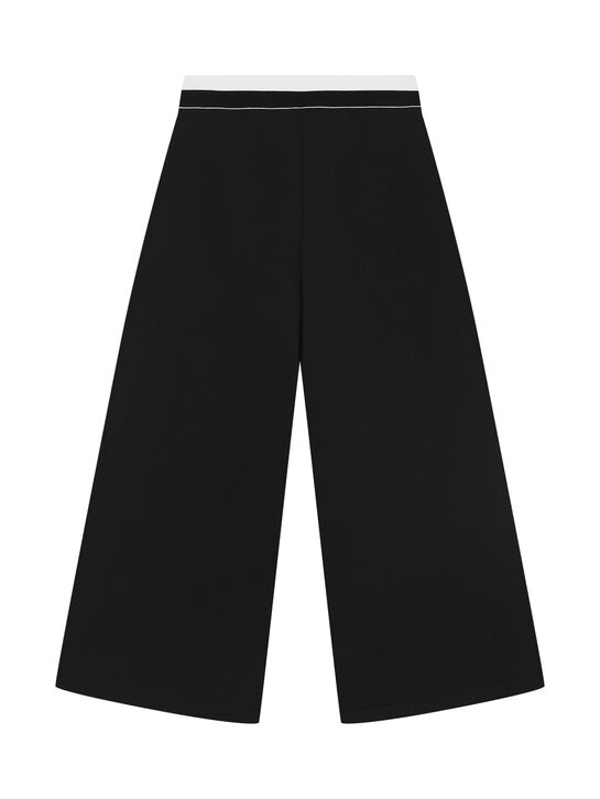 Спортивные брюки с белыми лампасами, черные TWINSET , арт.  | Фото 2