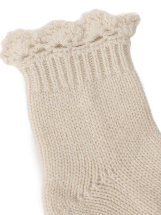 Носки кашемировые, кремовые Oscar et Valentine , арт.  | Фото 2