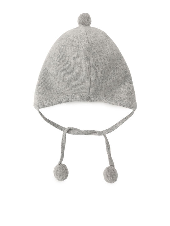 Шапка кашемировая, серая Oscar et Valentine , арт.  | Фото 2