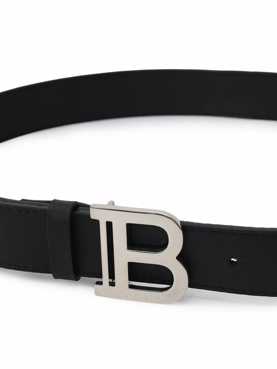 Черный ремень из кожи Balmain , арт.  | Фото 2