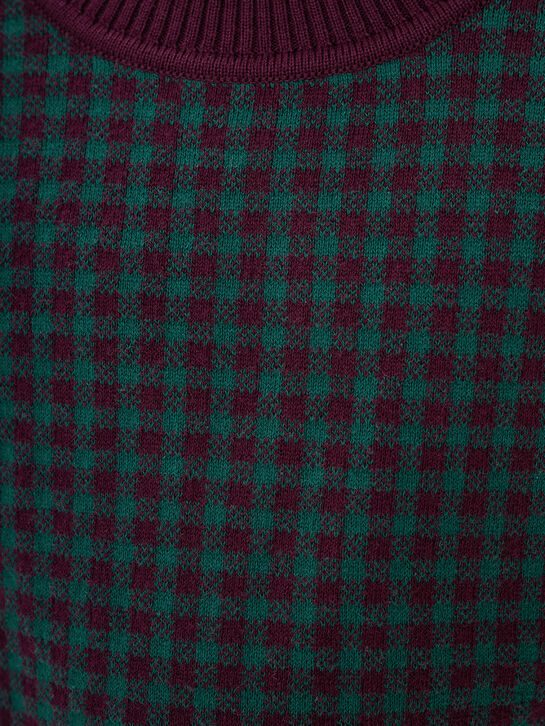 Жаккардовый джемпер с коротким рукавом KengLabel , арт.  | Фото 4