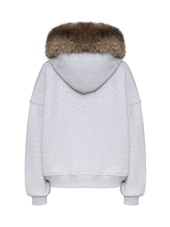 Худи с эко-мехом Flashin , арт.  | Фото 5