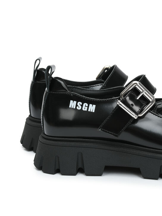 Туфли с пряжкой, черные MSGM , арт.  | Фото 6