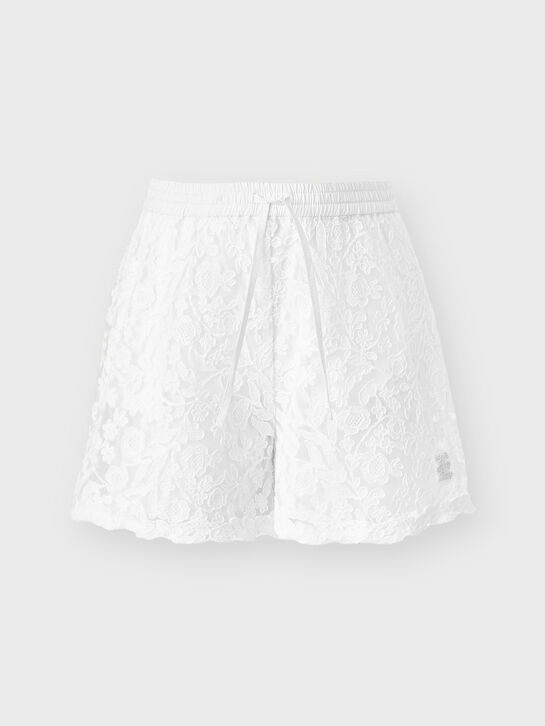 Шорты с кружевной отделкой Ermanno Scervino , арт.  | Фото 1